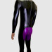 Maxx suit with full thru zip